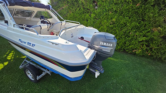 Flipper 515 -04 ,Yamaha 60 Hk -04 " Nytt kapell, m.m 5 of 5