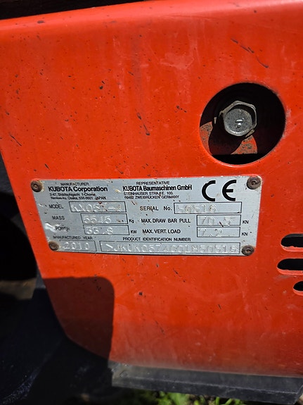 Kubota KX 057 8 of 8