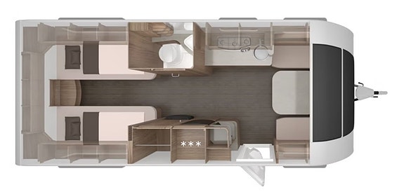Knaus Knaus Scandinavian Selection 590 UE 2021 med extra allt. AC, Gasolugn, 240cm säng mm 11 of 11