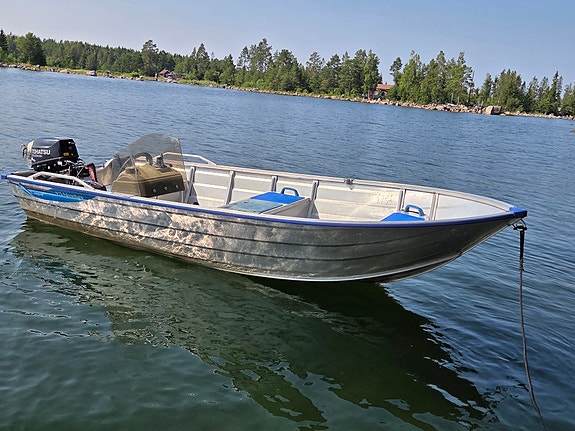 Kimple 410 Adventure och 9.8 hk Tohatsu 2 of 5