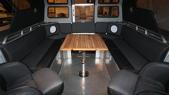 Anytec 868 CAB med ruff och specialbyggt tak, Mercury Verado 350 XL White JPO 11 of 12