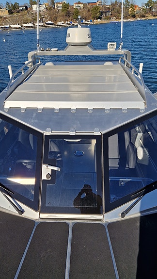 Anytec 868 CAB med ruff och specialbyggt tak, Mercury Verado 350 XL White JPO 7 of 12