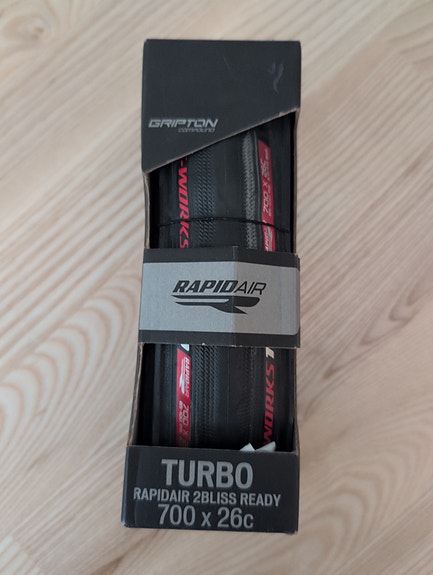 S-Works Turbo 700x26C RapidAir 2本セット Specialized S-Works Turbo RapidAir 2Bliss Ready racerdäck 700x26c