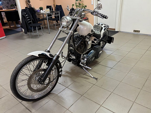Harley-Davidson Flamed Custom Trevligt bygge / Levereas Nybesiktad 8 of 11