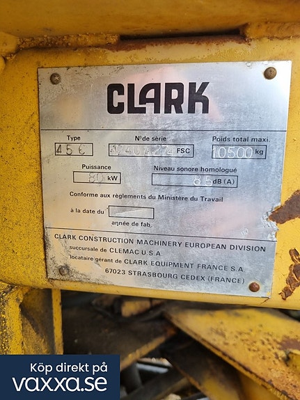 Lastmaskin Clark Michigan 45C "Repobjekt" 8 of 30