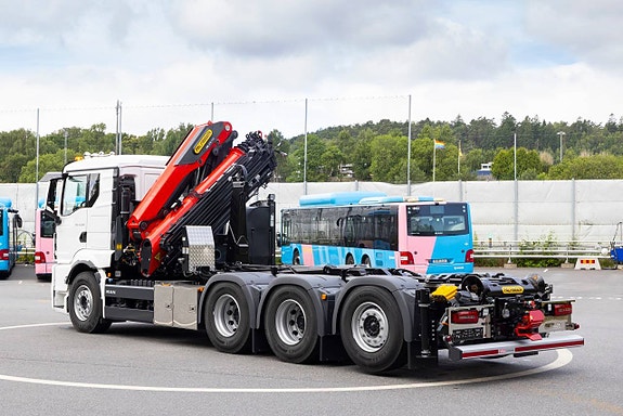 MAN TGS 35.520 8x4-4 BL kranväxlare för omgående leverans 2 of 7