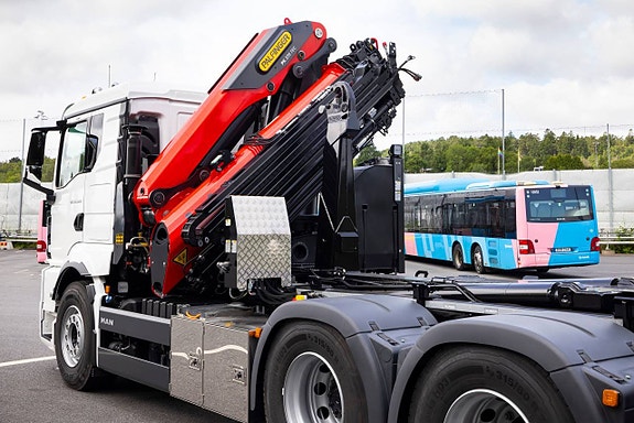 MAN TGS 35.520 8x4-4 BL kranväxlare för omgående leverans 3 of 7