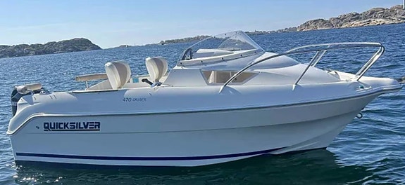 Quicksilver 470 Cruiser 50hk Mercury 3 of 5