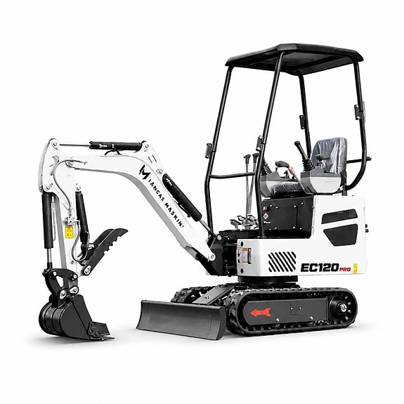 MINIGRÄVARE LÅNGÅS MASKIN EC12 1,2 TON FÖRBOKNINGSKAMPANJ! 2 of 3