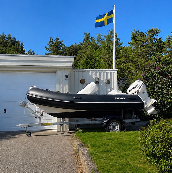 Brig Eagle 380 – Evinrude E-TEC 50 hk – komplett paket med trailer 3 of 8