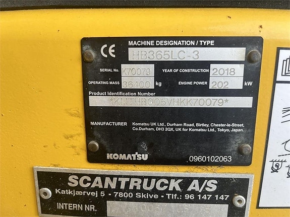 Komatsu HB365LC-3 12 of 12
