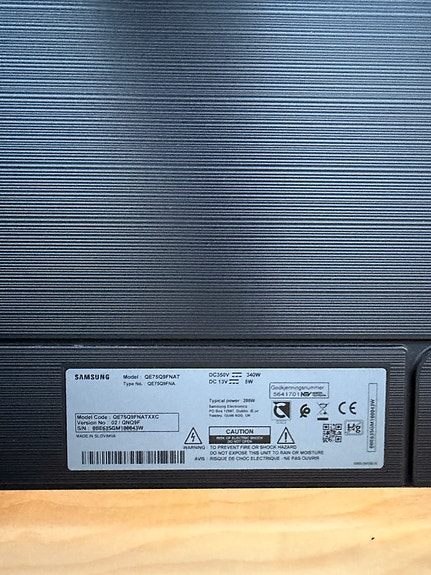 Samsung QLED TV, 75 tum image 4