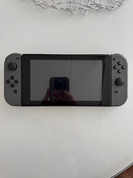 Nintendo Switch spelkonsol grå image 2