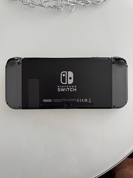 Nintendo Switch spelkonsol grå image 3
