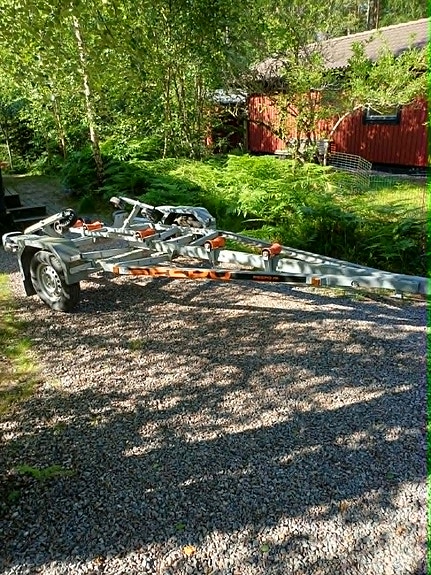 Ockelbo B16 AL m 60 Hk Evinrude eTec m Respo 80 släp från 2018 5 of 5