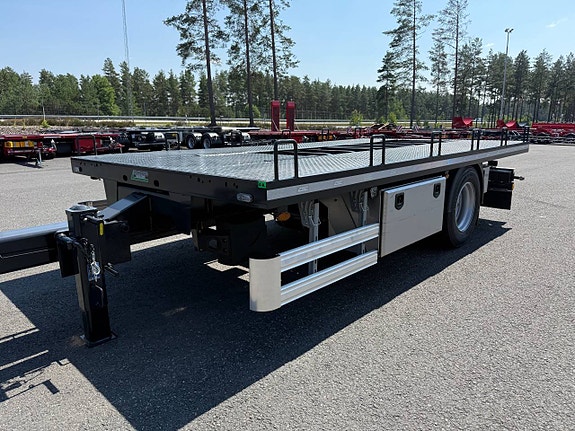 Hakarps - 1 axlad kärra för kompressor OMGÅENDE LEVERANS 4 of 5