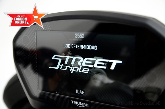Triumph Street Triple 765 RS - Välutrustad - Hemleverans 12 of 13