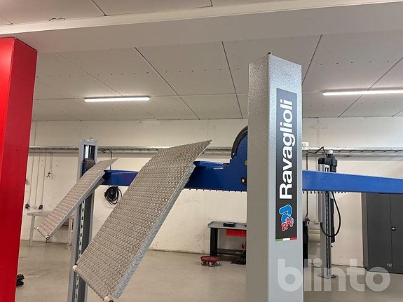 1st 4-pelar körbanelyft Ravaglioli RAV4405L 4000kg 5 of 5