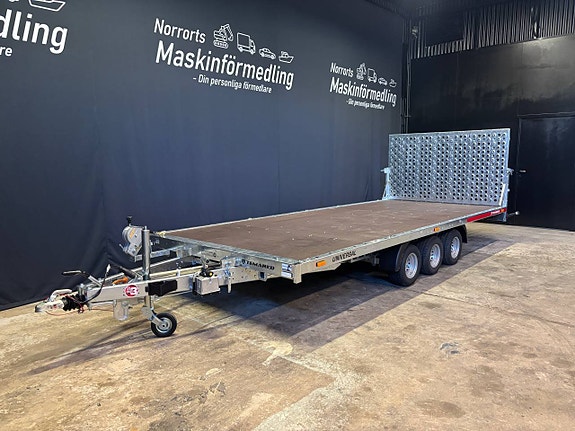 Temared Universal 5121/3 S – Maskinsläp/biltransport 3,5 Ton 2 of 9