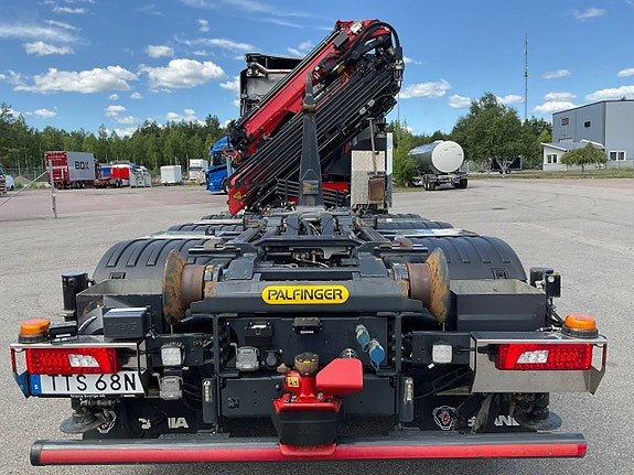 Scania R500 Kranväxlare Stor Kran + Jibb 4 of 5