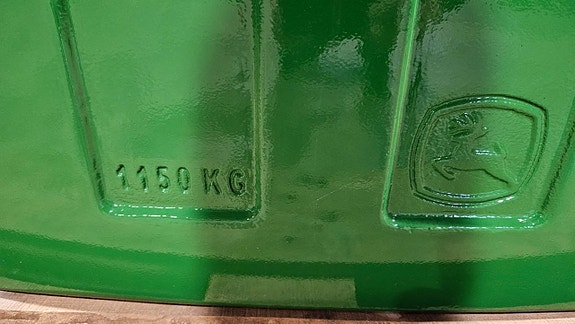 Ny John Deere original 1150kg frontvikt 3 of 4
