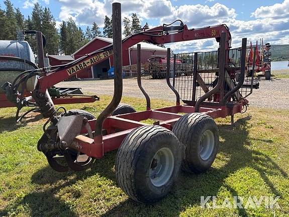 Skogsvagn med kran Patruna 50 4 of 5