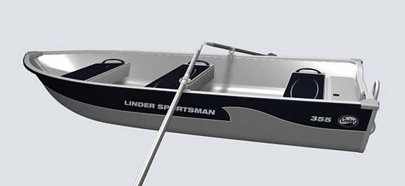 Linder 355 Sportsman -2026 - utställnings ex sista båten