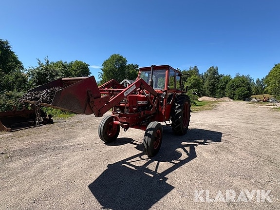 Traktor Volvo BM T 430 med frontlastare och s 2 of 5
