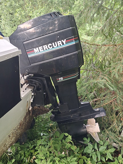 Örnvik 530 HT med 75 hk Mercury 2-takt – renoveringsobjekt 5 of 5