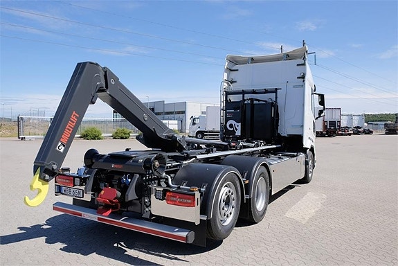 DAF XF530 FAN 6x2*4 lastväxlare med HIAB 21 ton - klar 5 of 5