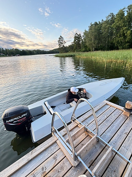 Joker 16 med Mercury 50hk fyrtakt och trailer 5 of 7