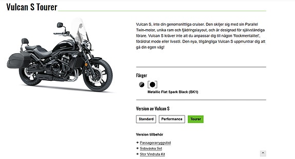 Kawasaki VULCAN S 2 of 2