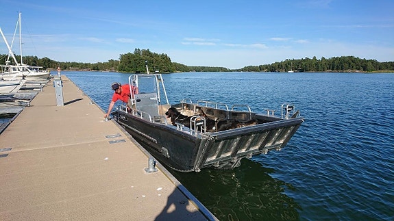 Arbetsbåt/ Aluminiumbåt S550WT 6 of 6
