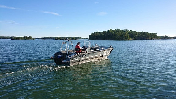 Arbetsbåt/ Aluminiumbåt S550WT 2 of 6