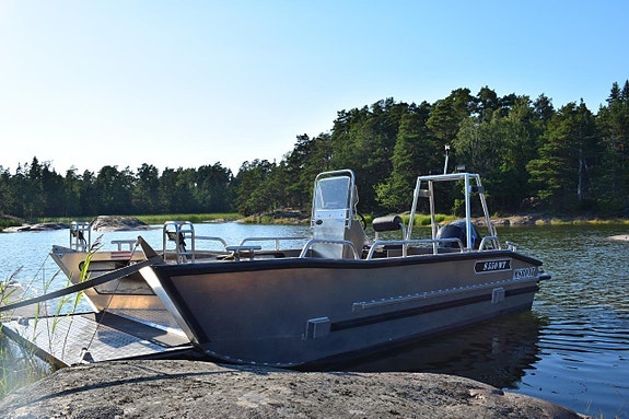 Arbetsbåt/ Aluminiumbåt S550WT 5 of 6