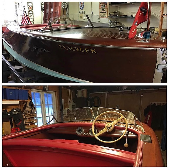 Chris Craft 1947 17ft 2 of 5