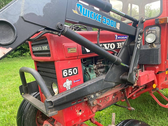 Volvo BM 650 med lastare Endast 3301 timmar Originalskick 2 of 12