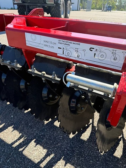 Metal-Fach U741/1 tallriksredskap 4,0 m 12 of 12
