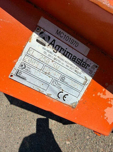 Agrimaster KL250 betesputs / slaghack 7 of 7