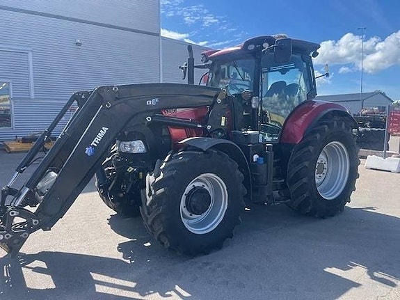 Case IH Puma 175 CVX Jubileums traktor med lastare och fro 2 of 5