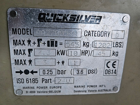 Gummibåt Quicksilver 4 of 4