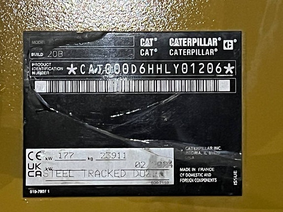 CAT D 6 XE LGP 8 of 8