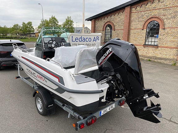 Sting 485-S (2022) | Mercury F80 ELPT (100hk) 2024 – Trailer med elvinsch 2 of 5