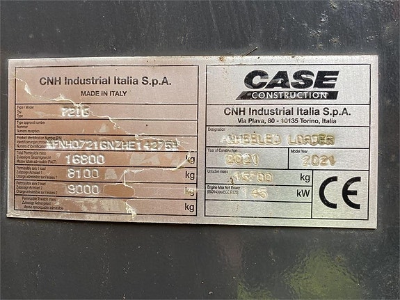 CASE 721G 11 of 11