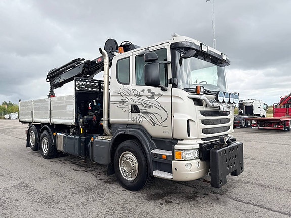 Scania g440 tipp o kran stor kran lågmil 4 of 12