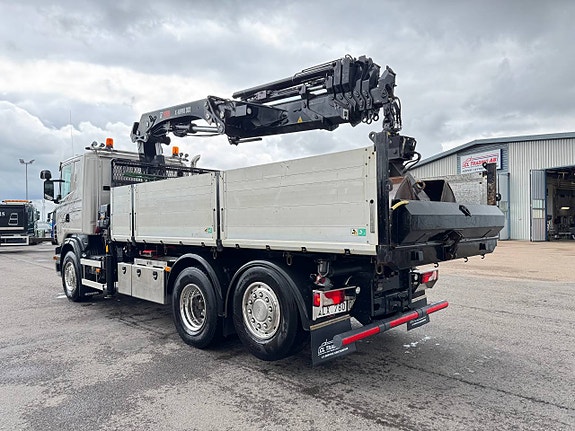 Scania g440 tipp o kran stor kran lågmil 3 of 12