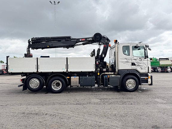Scania g440 tipp o kran stor kran lågmil 5 of 12