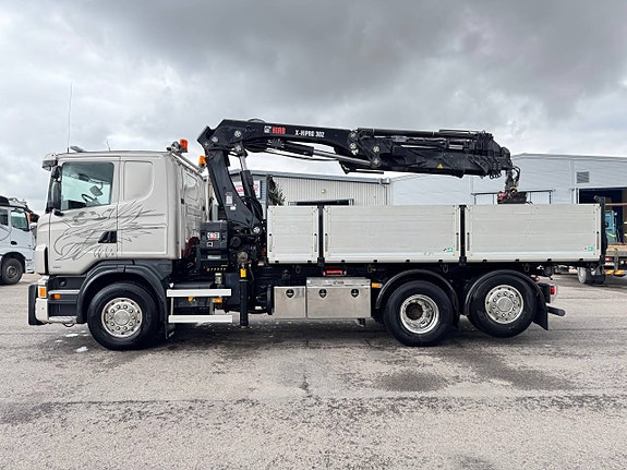 Scania g440 tipp o kran stor kran lågmil 2 of 12