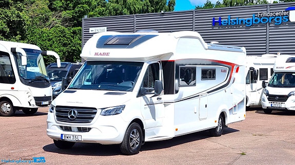Kabe TMRX 780 LXL * Elektriska stödben * AC * 5:e bältesplats * Drag * Sol