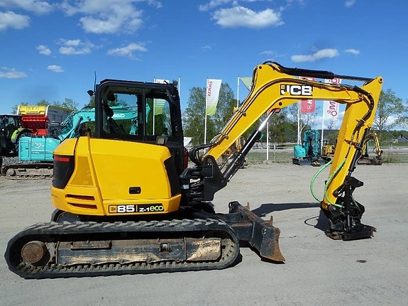 JCB 85Z-1 / Steelwrist m.grip, C-smörj 3 of 5